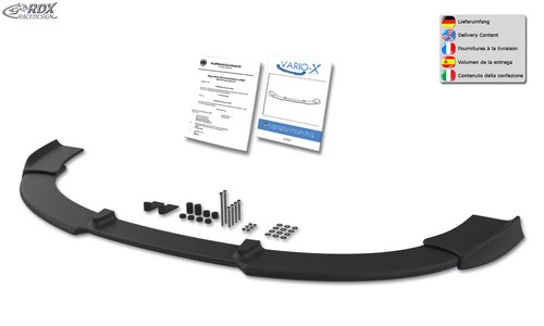 Rdx frontspoiler vario - frontspoiler, vario-x