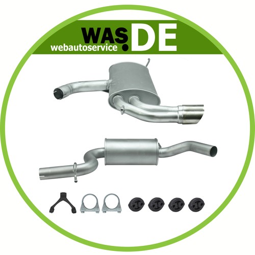 Auspuffanlage seat leon 1p1 - auspuffanlage,