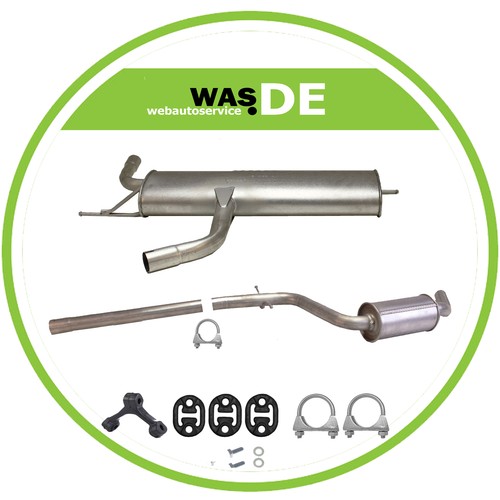 Komplette auspuffanlage seat - auspuffanlage,