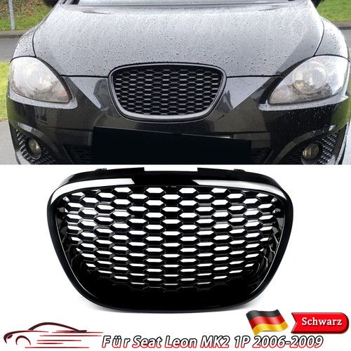 Grill glanz schwarz waben - glanz,